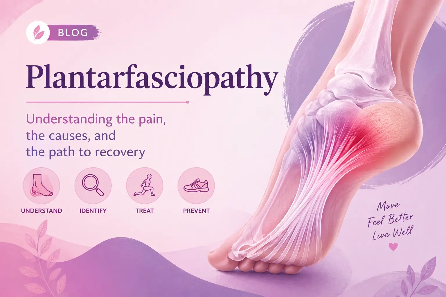 Heel pain and plantar fasciitis — physiotherapy assessment and treatment