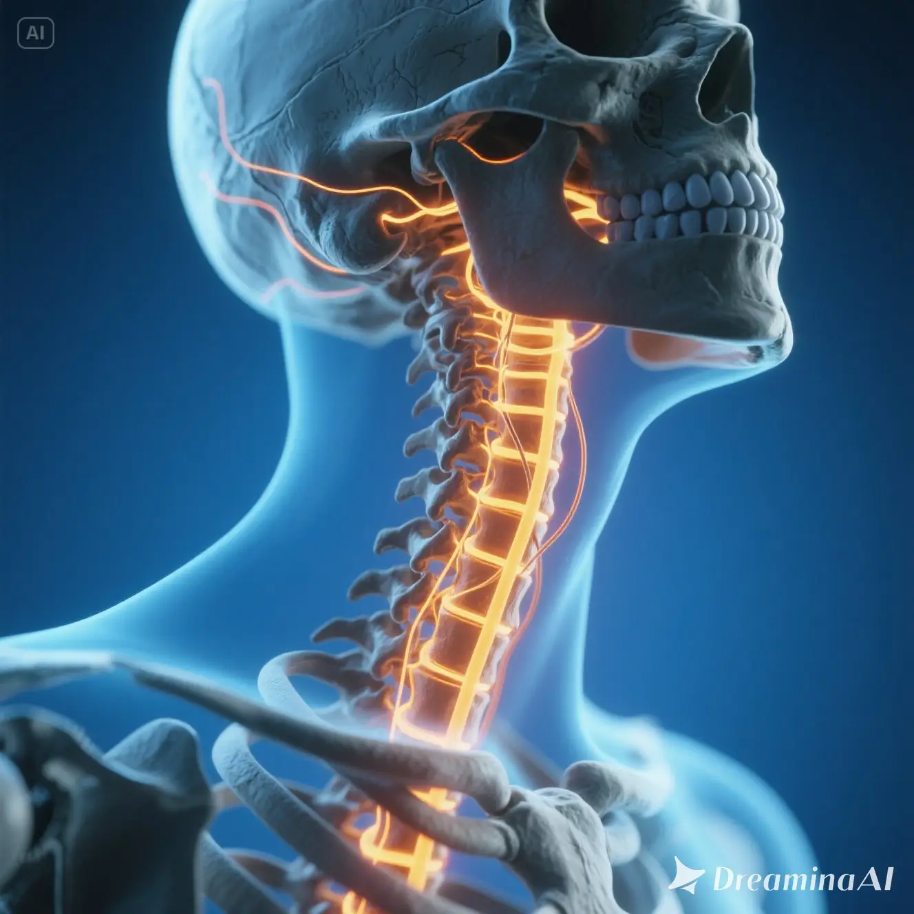 Neck skeleton and spinal cord anatomy — neck pain physiotherapy